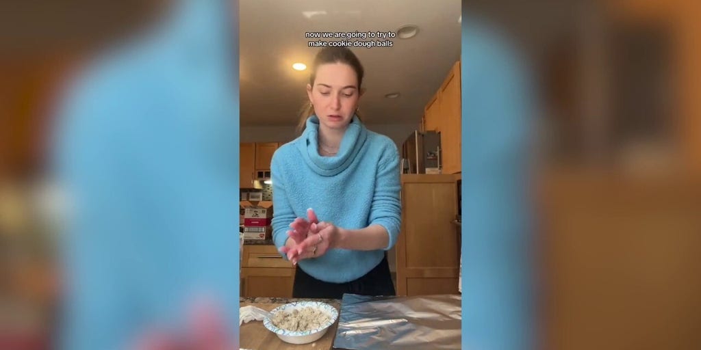 Woman who is 'allergic to everything' makes two-ingredient cookies