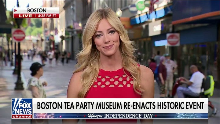 Abby Hornacek takes part in Boston's patriotic history