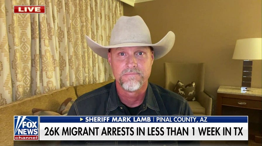 Sheriff says Texas, Arizona abandoned on border crisis by federal government