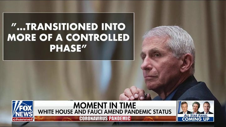 Dr. Fauci: US pandemic has transitioned into more of a controlled phase