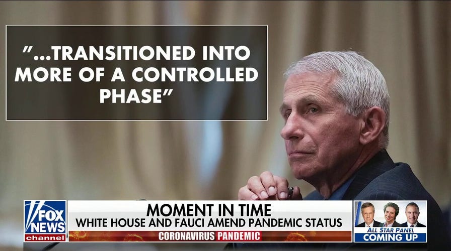 Dr. Fauci: US pandemic has transitioned into more of a controlled phase