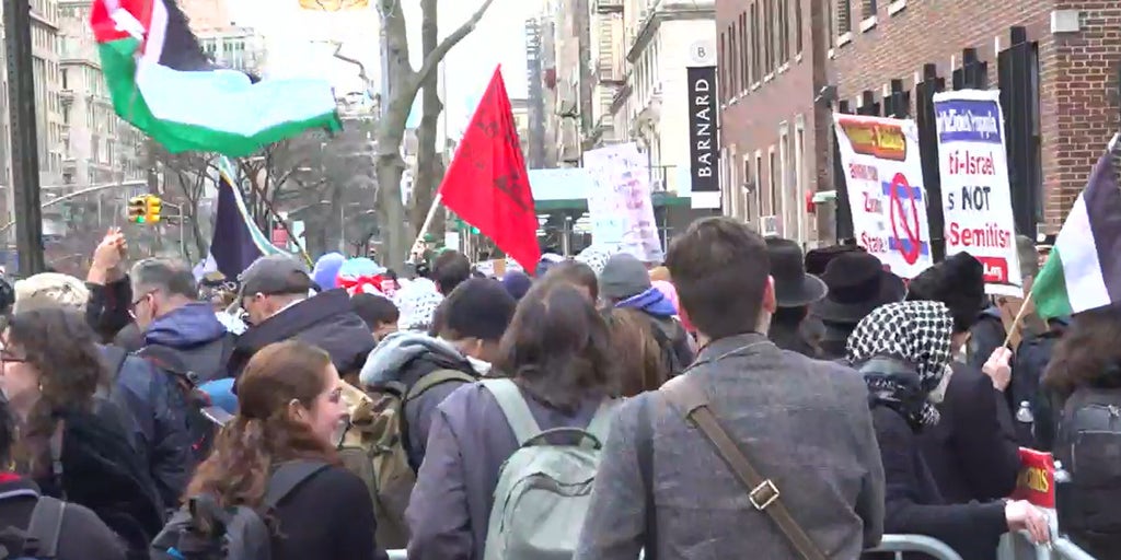 WATCH LIVE: Anti-Israel protests at Barnard College in New York City