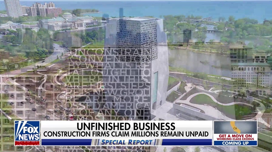Contractors of new Obama Presidential Center claim they are still owed millions: Report