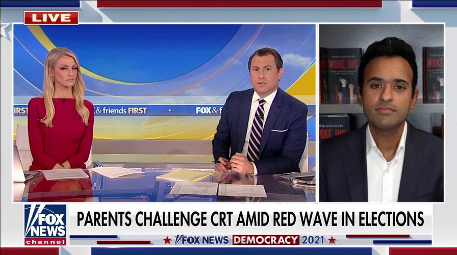 Vivek Ramaswamy urges GOP to create vision of 'shared American identity' to counter Democrats' woke agenda
