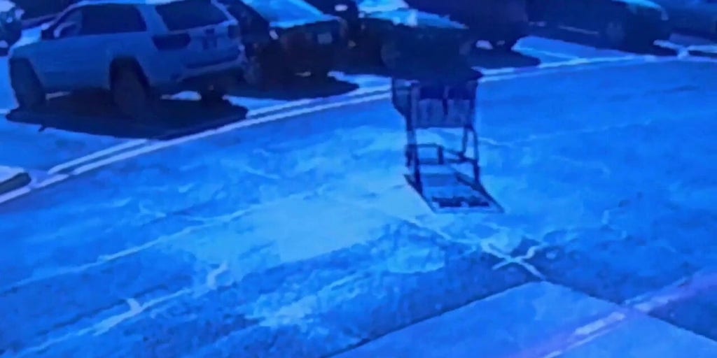Texan claims ghost pushed shopping cart into new car Fox News Video
