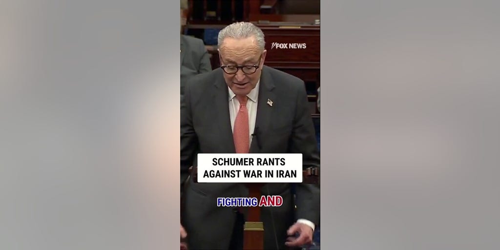 WATCH: Schumer RANTS against Trump's military action on Iran