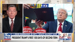 Pace and progress made in Trump's 100 days has been 'breathtaking,' Sen. Barrasso says - Fox News