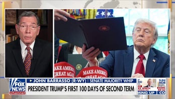 Pace and progress made in Trump's 100 days has been 'breathtaking,' Sen. Barrasso says