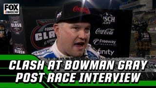 'I'm speechless.' Ryan Preece on his emotional win at Clash at Bowman Gray 🏁 | NASCAR on FOX