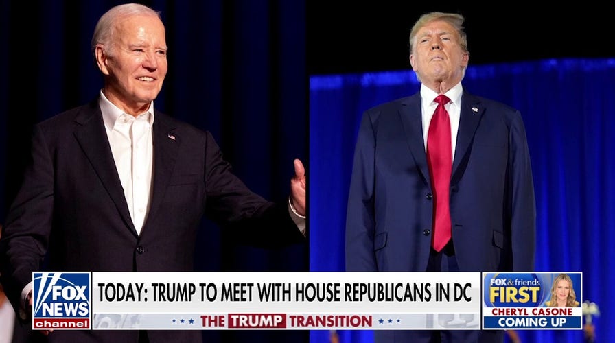 President-elect Trump meeting with Biden to discuss transition of power