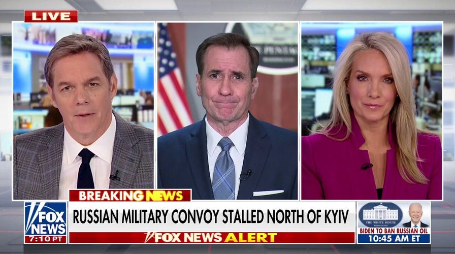 Kirby: Putin did not adequately plan for Ukrainian resistance