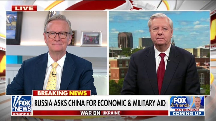 China is ‘all in’ with Russia: Sen. Lindsey Graham
