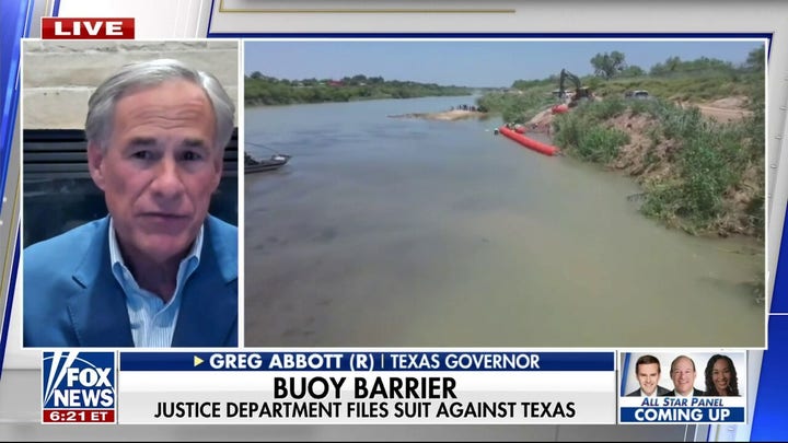 Greg Abbott: Buoy barriers have repelled hundreds of thousands of migrants