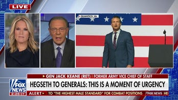 Gen Jack Keane: I would find it 'STUNNING' if any general disagreed with Pete Hegseth on this