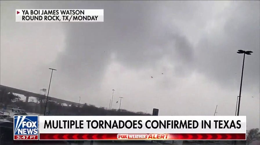 Severe storms, possible tornados batter Texas injuring at least 4 people