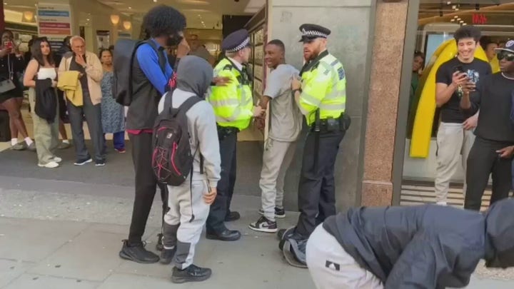 London police arrest shoplifters who gathered in response to TikTok trend