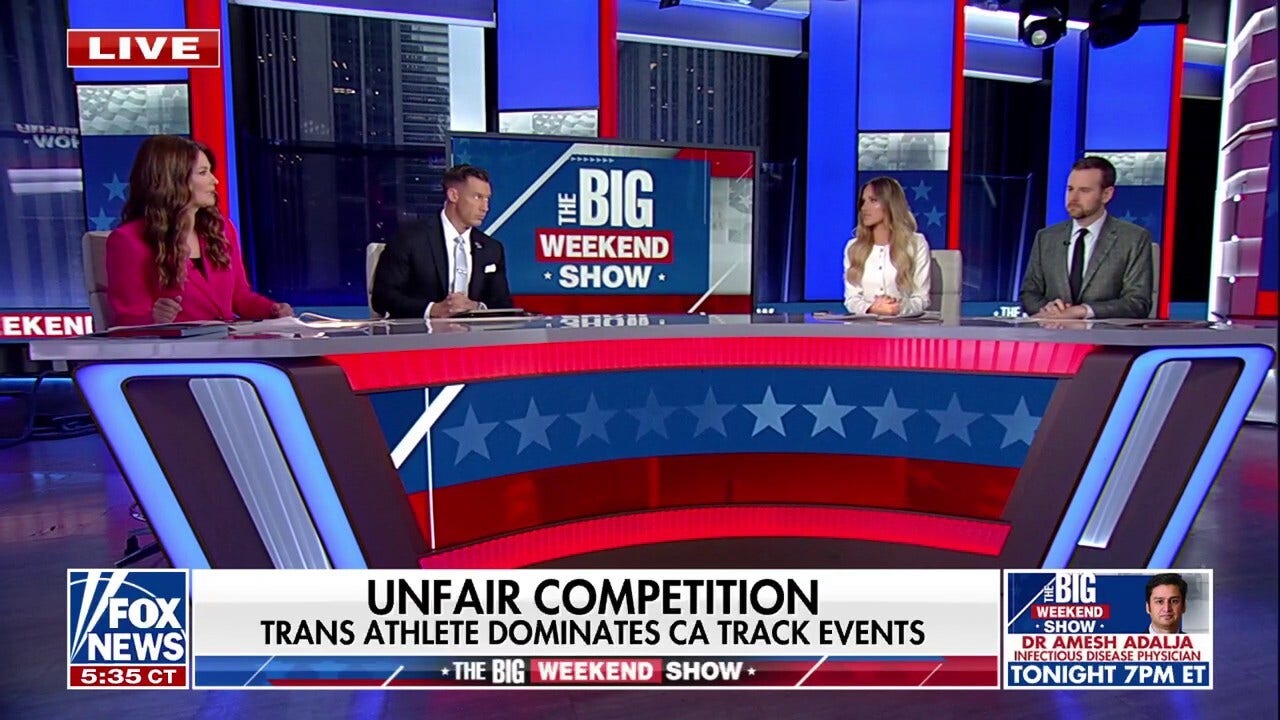 Trans athlete dominates CA track; Newsom slammed for failing girls sports