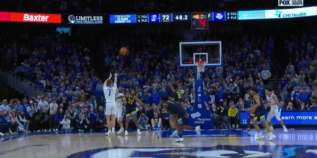 Creighton's Steven Ashworth makes 3-pointer to seal win against Marquette