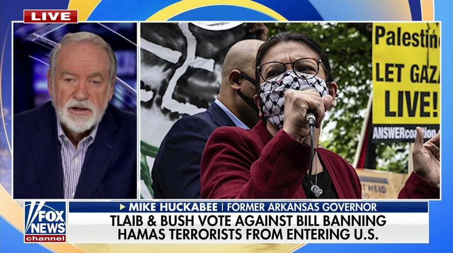 'Squad' members torched for voting against bill banning Hamas fighters from US