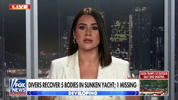  Divers recover five bodies in sunken yacht