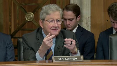 Louisiana Sen. John Kennedy questions acting AG Todd Blanche on Medicaid spending on 'exorcisms'