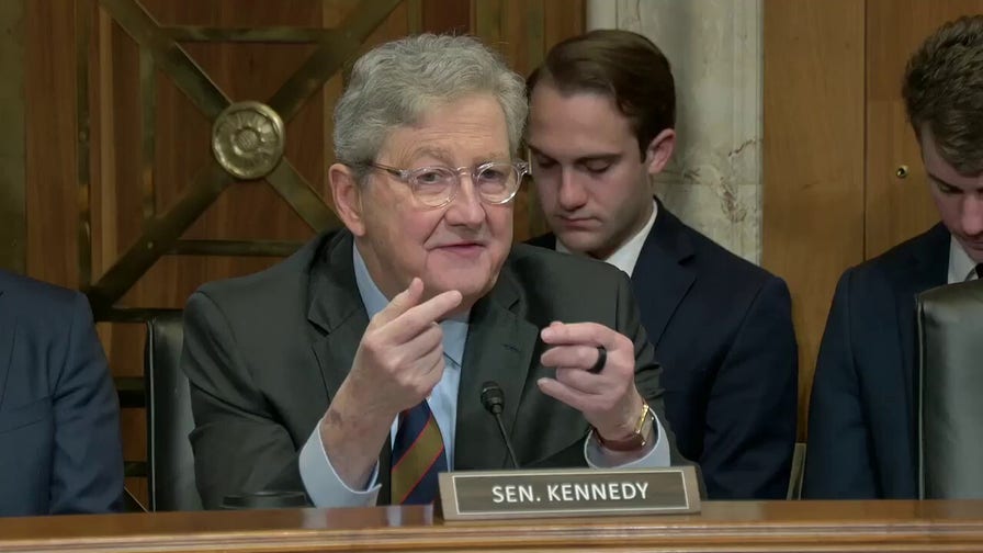Louisiana Sen. John Kennedy questions acting AG Todd Blanche on Medicaid spending on 'exorcisms'