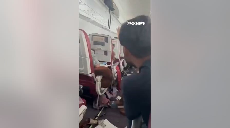 WATCH: TERRIFYING Air India turbulence injures 17