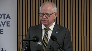 Gov Tim Walz takes questions after dropping third-term bid