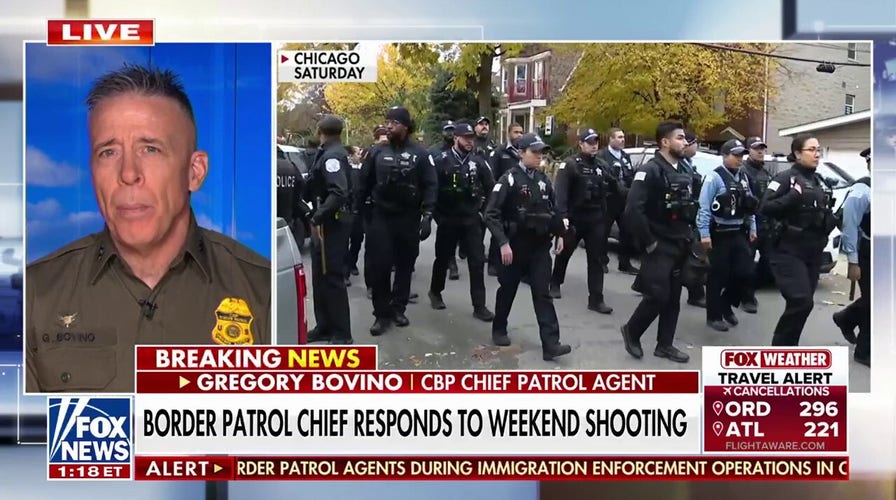 This idiosyncratic should person ne'er been walking the streets of Chicago, CBP main patrol cause says