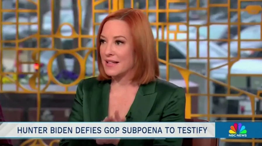 Jen Psaki says Hunter Biden's public appearances are 'not helpful' to the White House