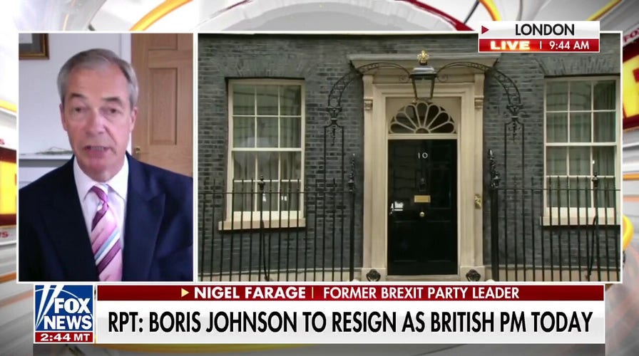 Boris Johnson’s resignation: Nigel Farage says PM ‘elected as a conservative but governed as a liberal’
