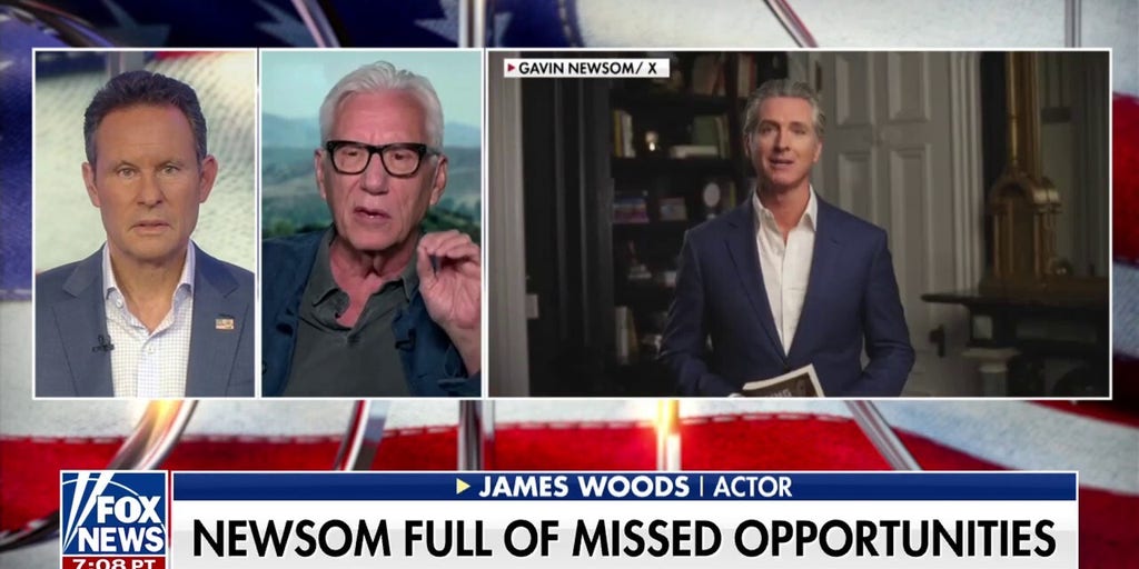Gavin Newsom has an ‘atrocious’ record, ‘failed California’: James Woods