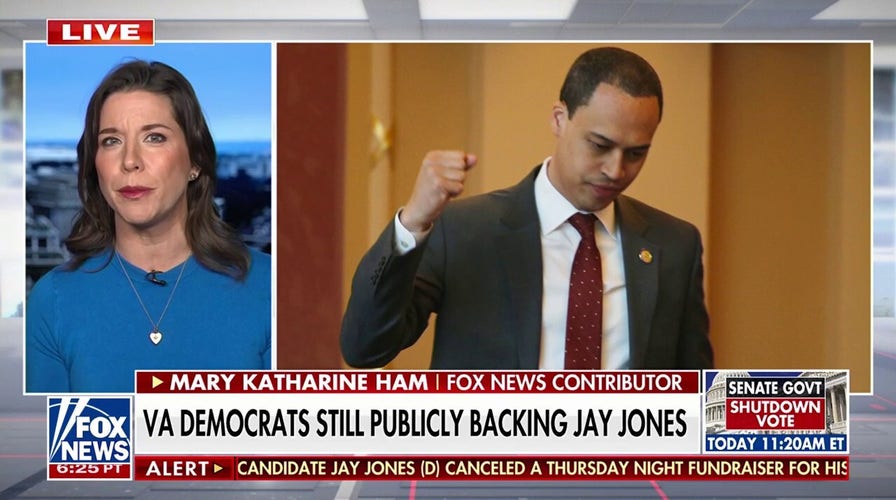 Democrats called out for refusing to pull support for Jay Jones over violent texts