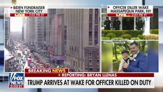 Trump arrives at wake honoring life of slain NYPD officer Jonathan Diller - Fox News