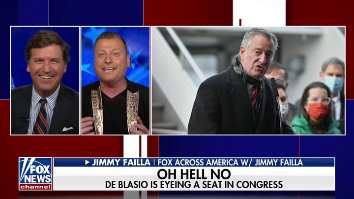 Jimmy Joins "Tucker Carlson Tonight" To Share His Thoughts On Bill de Blasio's Potential Political Comeback