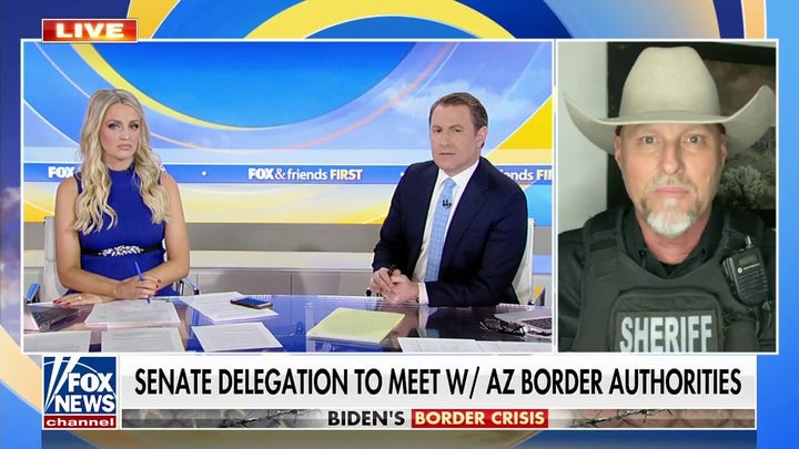 Arizona sheriff says Biden should apologize over border crisis: 'Don't want us to have a seat at the table'