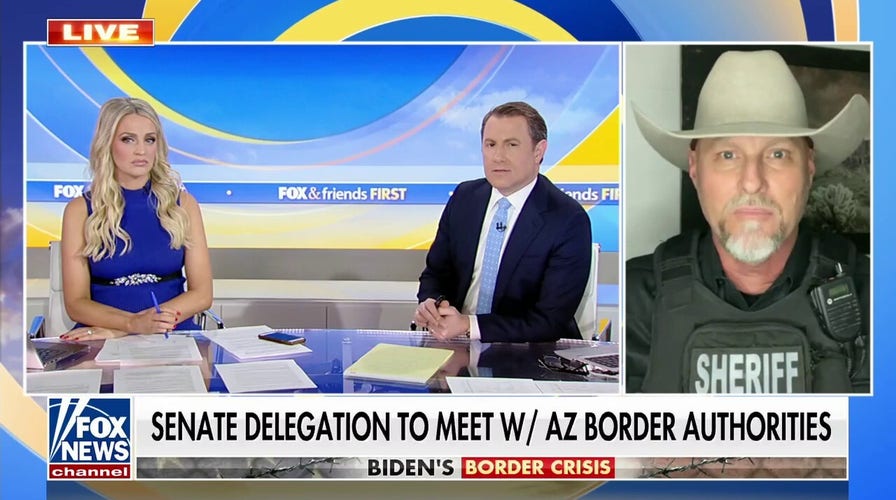 Arizona sheriff says Biden should apologize over border crisis: 'Don't want us to have a seat at the table'