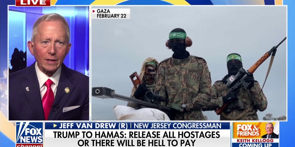 Rep. Van Drew: Trump is going 'full throttle' to secure release of Hamas hostages