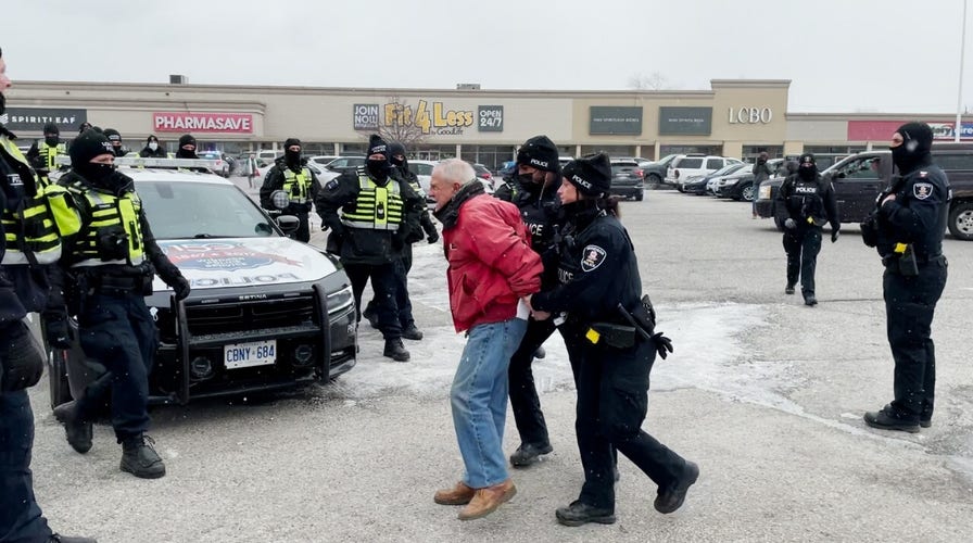 WATCH NOW: 'This is Canada it's supposed to be a free country', bridge blockade protesters speak out after police move in