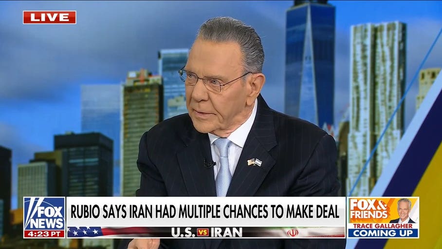 Jack Keane warns of 'threat' from Iran: 'Not going to disarm'