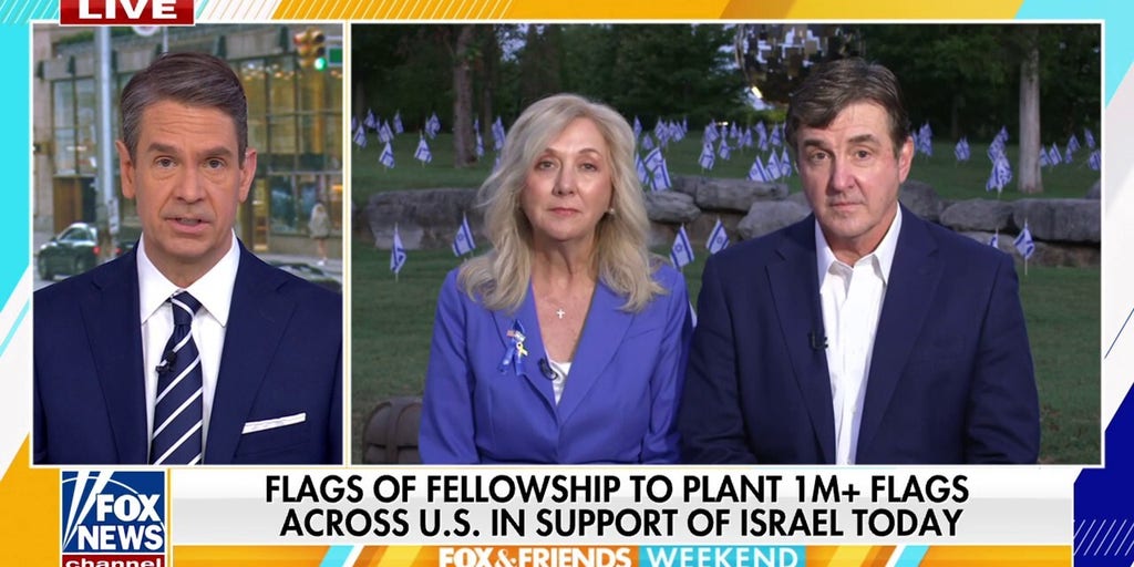World Outreach Church looks to fly one million Israeli flags in show of solidarity.