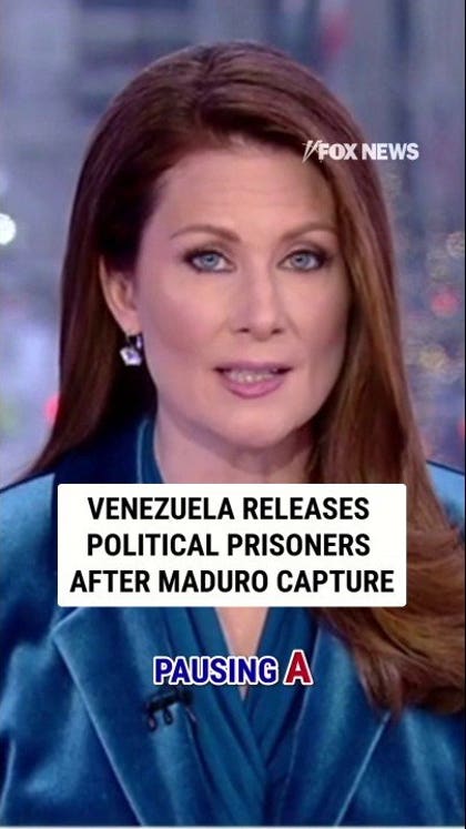 JUST IN: Venezuela releases political prisoners after Maduro capture