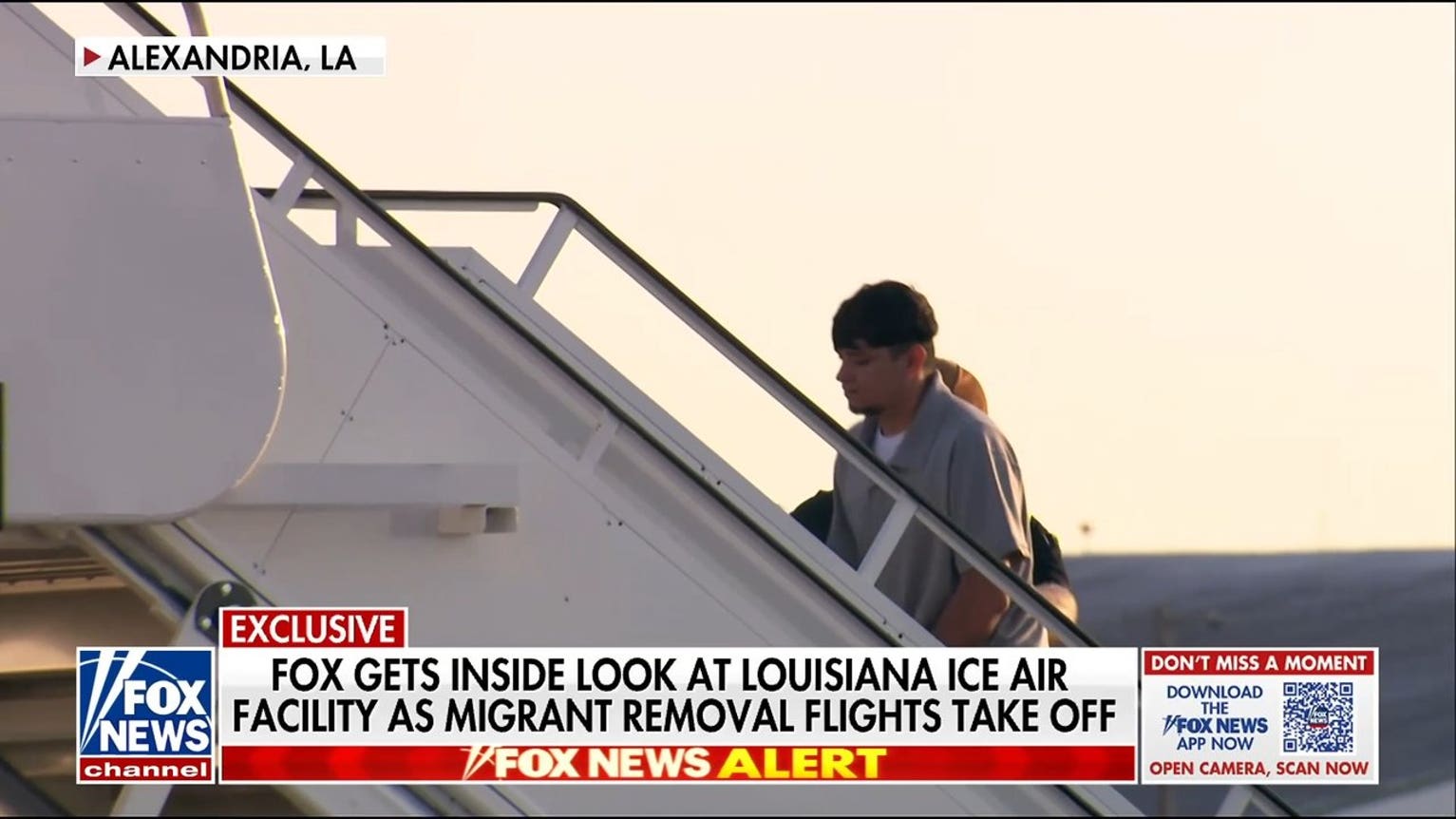 Exclusive look inside ICE’s largest deportation hub as removal flights ramp up