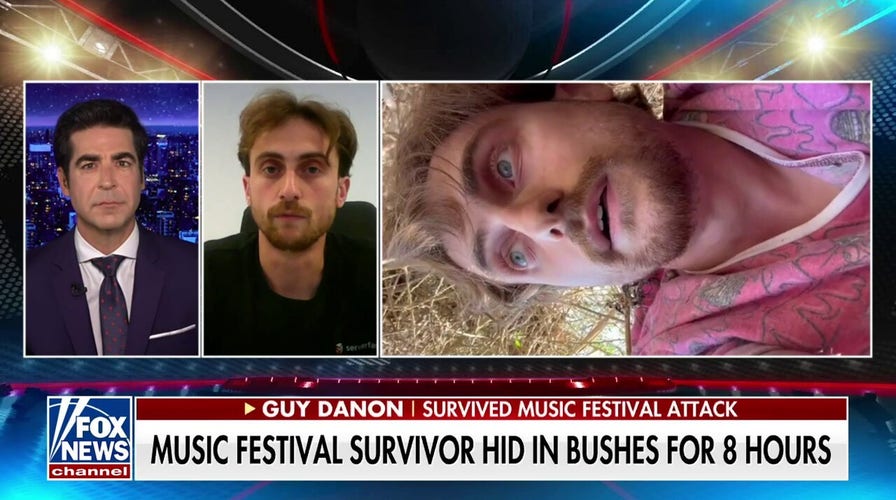 Music festival survivor hid in bushes for 8 hours to escape Hamas terrorists