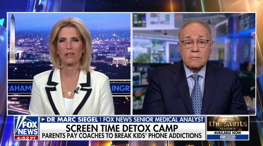 Screen clip  detox campy  aims to assistance   younker  telephone  addiction