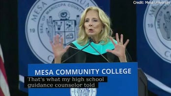 First Lady Jill Biden gives commencement address at Mesa Community College