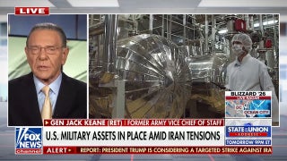Gen. Jack Keane warns of Iran's nuclear capability as US bolsters military presence in Middle East