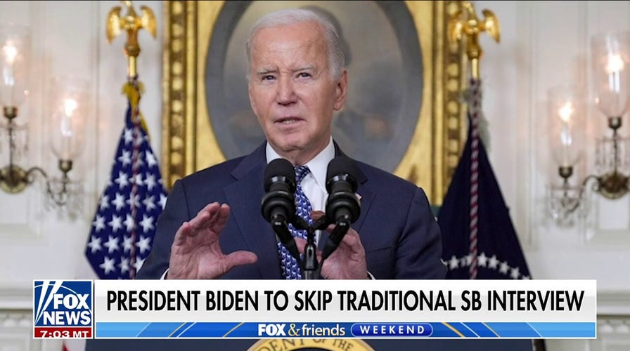 Biden to sit out Super Bowl interview, raising questions about his health