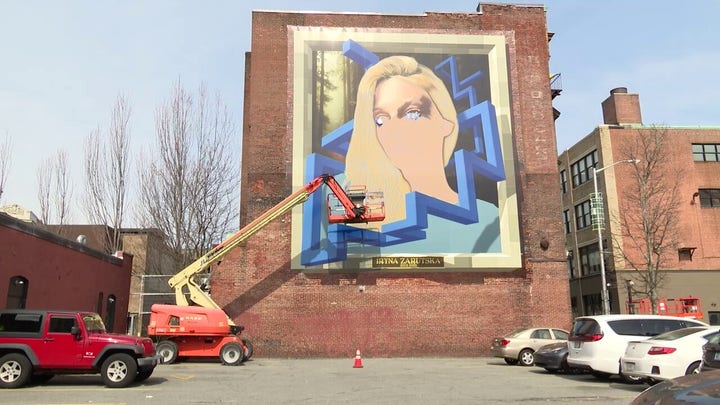 Iryna Zarutska mural sparks controversy in Providence, Rhode Island