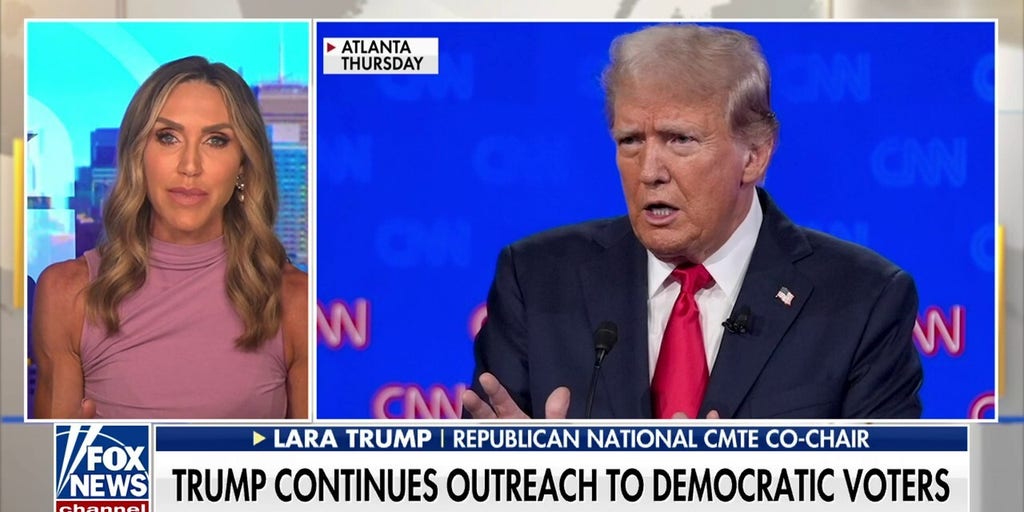 Donald Trump is leading the country despite Joe Biden being president: Lara Trump | Fox News Video